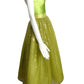 2000 Lime Jumpsuit and Sequin Skirt Ensemble, Size 4