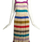 1970s Haute Couture Pleated Silk Dress, Size-4
