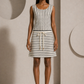 2003 Striped Knit Summer Dress, Size-6