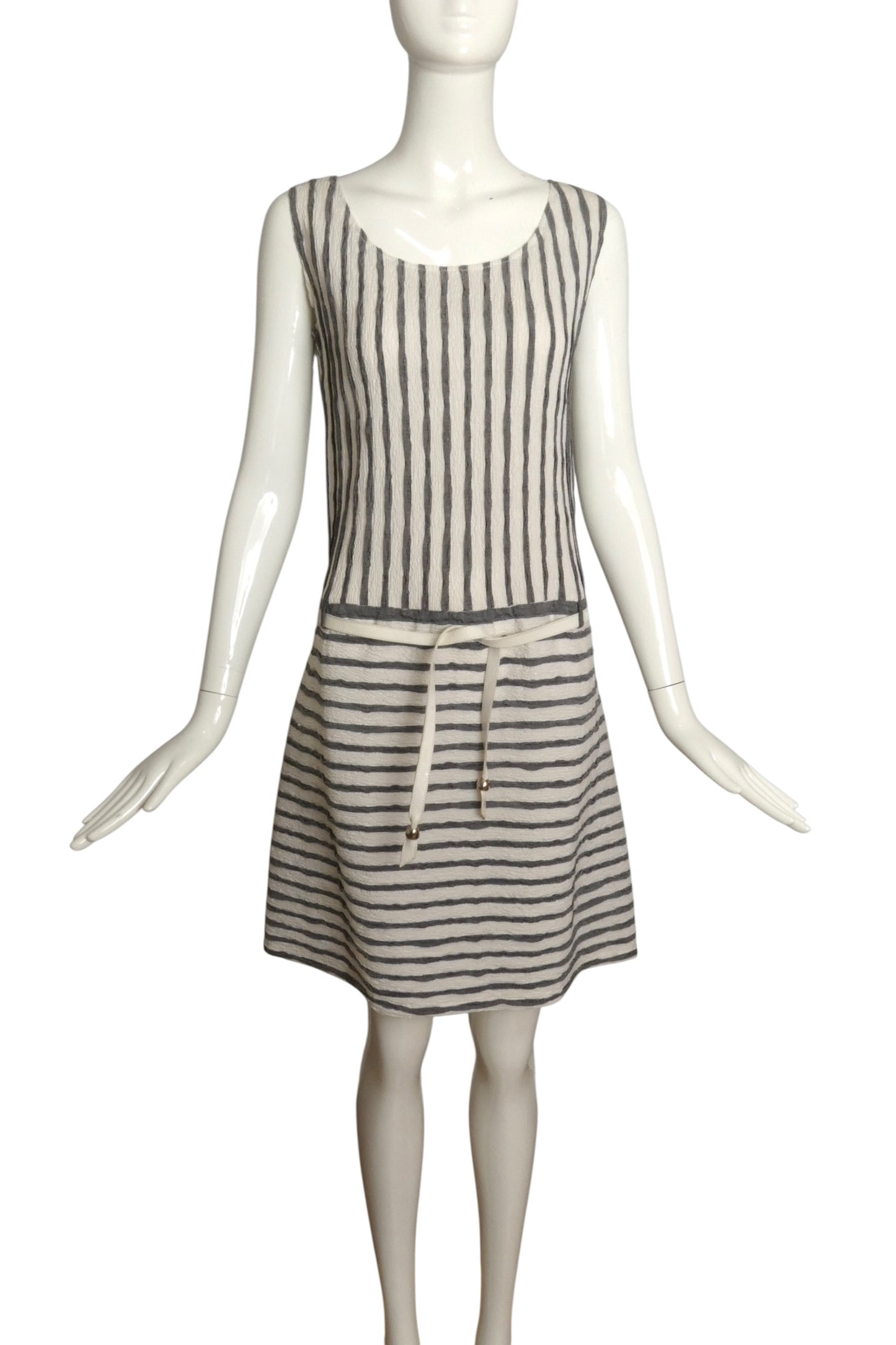 2003 Striped Knit Summer Dress, Size-6