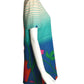 2001 Floral Rayon Dress, Size 8