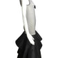 2002 Knit & Taffeta Dress, Size 2