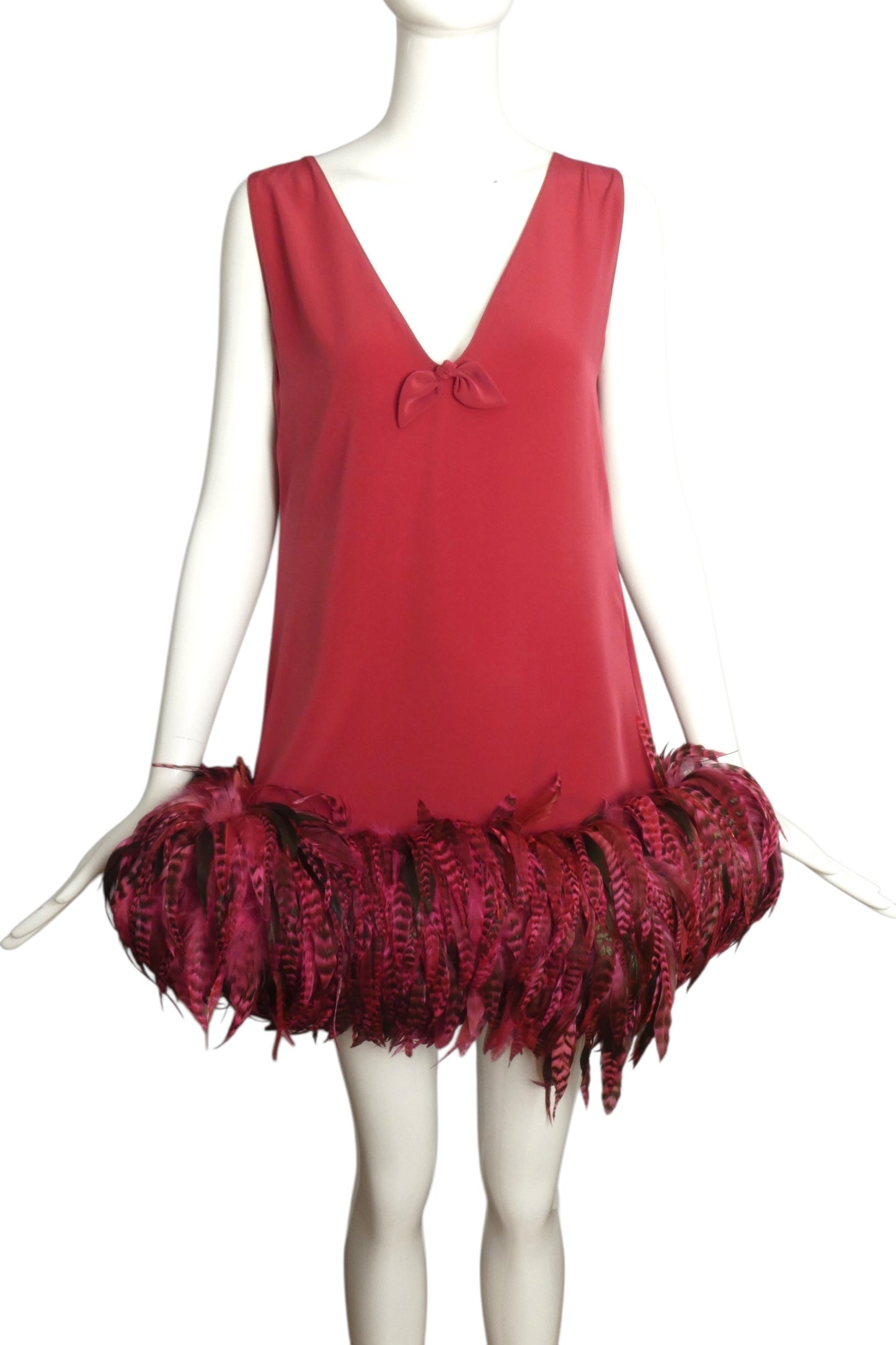 2011 Silk & Feather Dress, Size 4