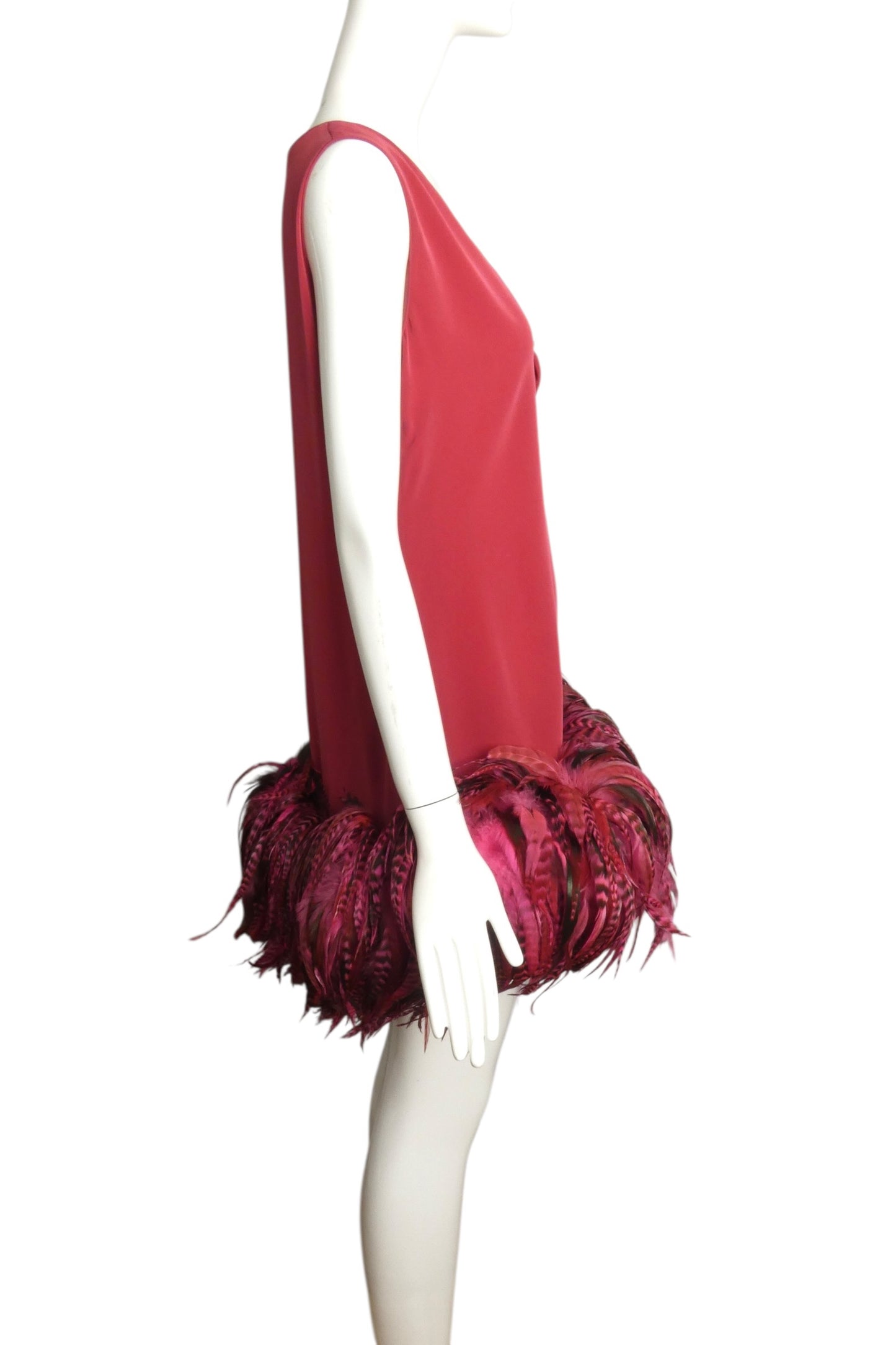 2011 Silk & Feather Dress, Size 4