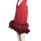 2011 Silk & Feather Dress, Size 4
