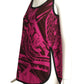 1980s Linen Print Tank, Size-4