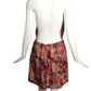 1980 Haute Couture Pleated Silk Dress, Size 4