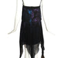 1998 Pleated Chiffon Party Dress, Size-6