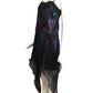 1998 Pleated Chiffon Party Dress, Size-6
