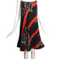 1997 Pleated Silk Dress, Size 6