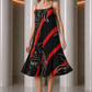 1997 Pleated Silk Dress, Size 6