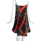 1997 Pleated Silk Dress, Size 6