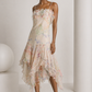 2006 Organza Ruffle Dress, Size-4