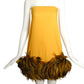 2005 Silk & Feather Dress, Size 6