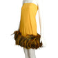2005 Silk & Feather Dress, Size 6