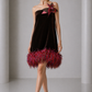 2005 Velvet & Feather Dress, Size 6