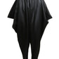 1978 Black Satin Harem Style Pants, Size-4