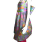 1989 Haute Couture Floral Print Gazar Dress, Size 6