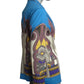 Printed Knit Blazer, Size 8