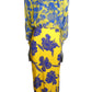 1980s Silk Jacquard & Chiffon Gown, Size 6