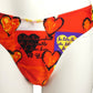 NWT 1997 2pc Print Bikini, Size 10