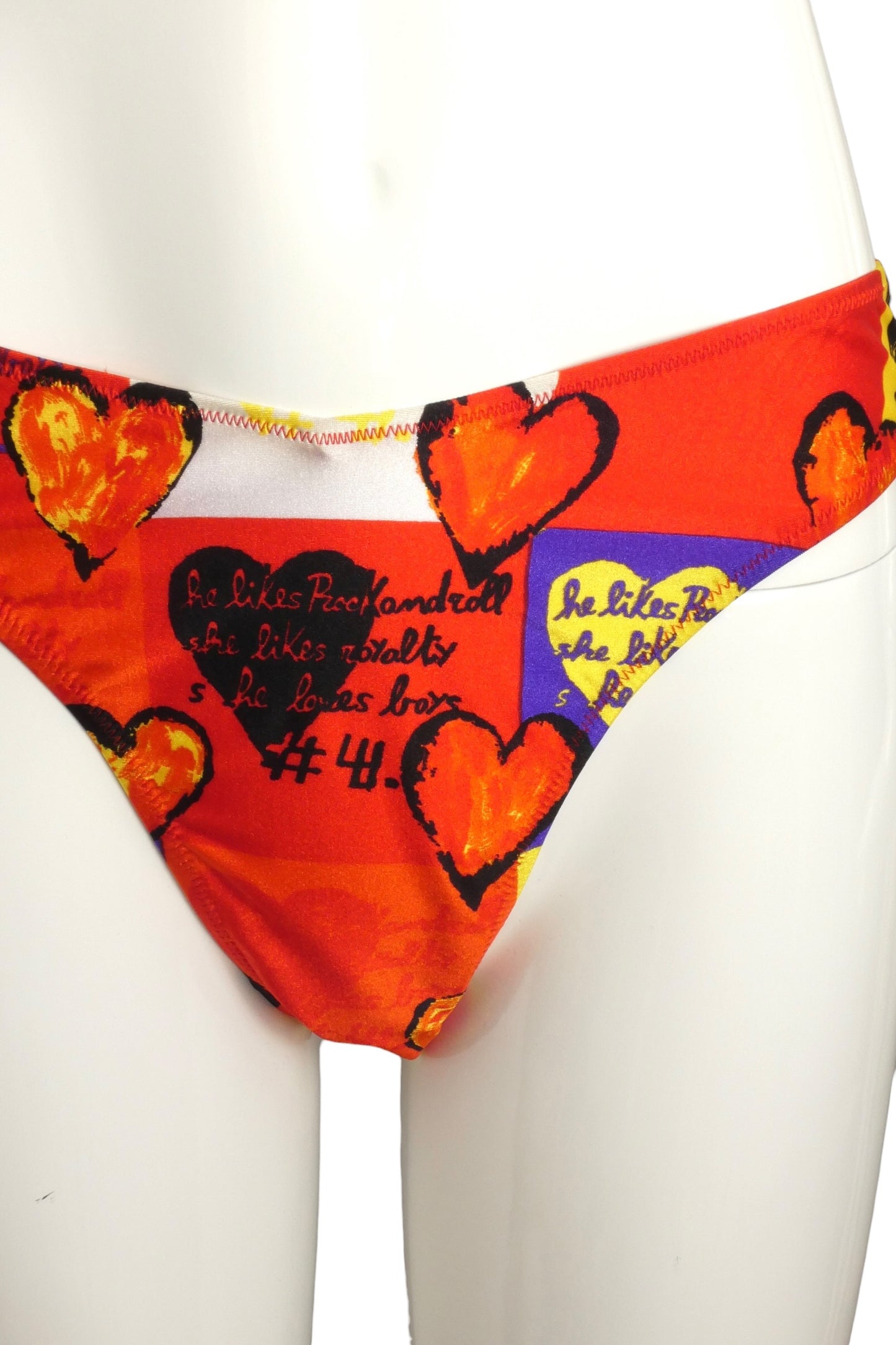 NWT 1997 2pc Print Bikini, Size 10