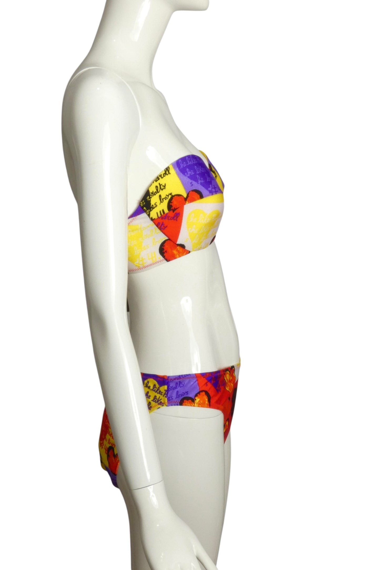 NWT 1997 2pc Print Bikini, Size 10