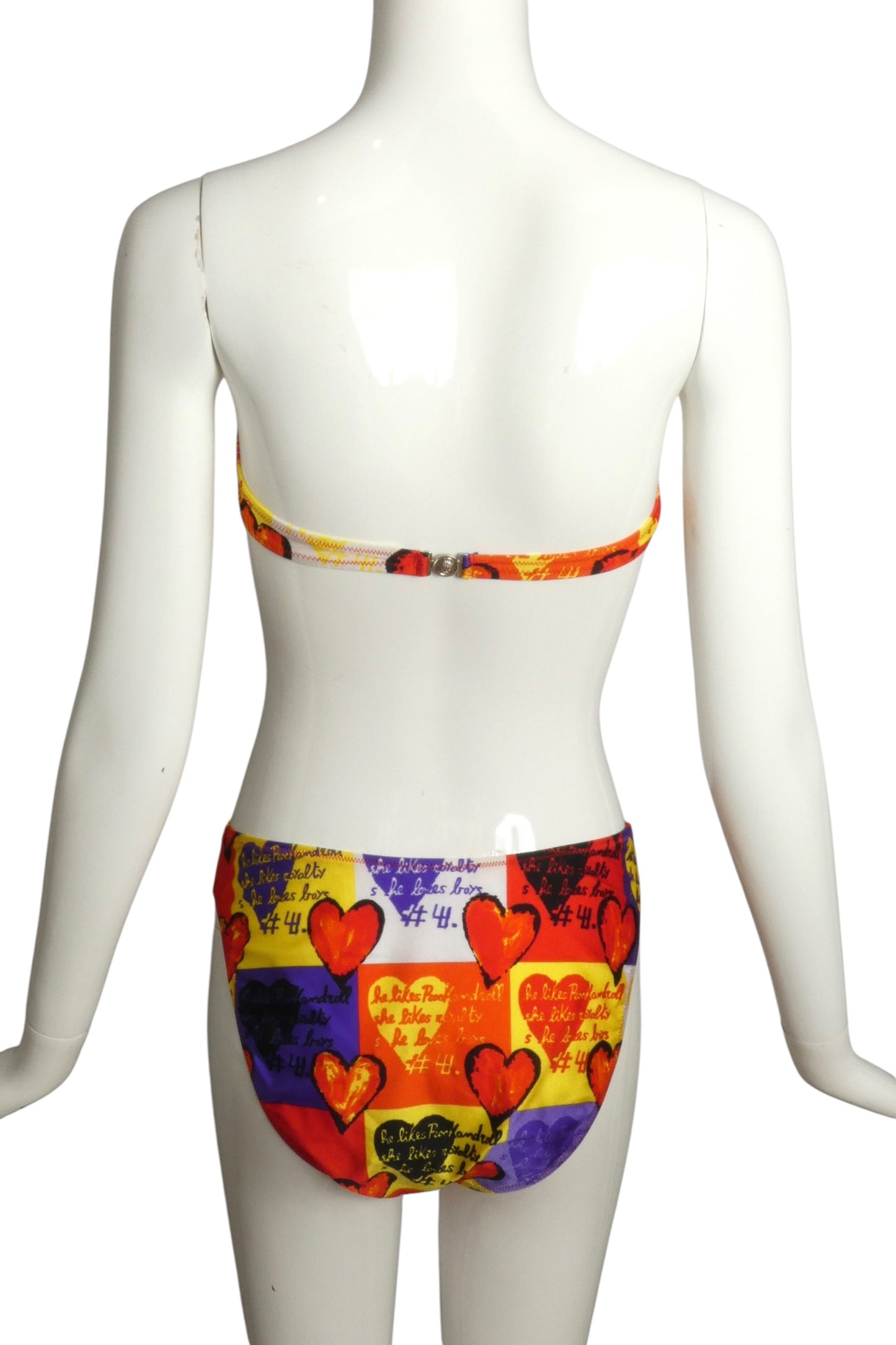 NWT 1997 2pc Print Bikini, Size 10