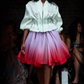 2025 Ombre Organza Skirt, Size-6
