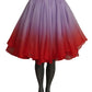 2025 Ombre Organza Skirt, Size-6