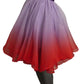 2025 Ombre Organza Skirt, Size-6