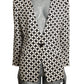 1990s Printed Silk Blazer, Size 6