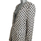 1990s Printed Silk Blazer, Size 6