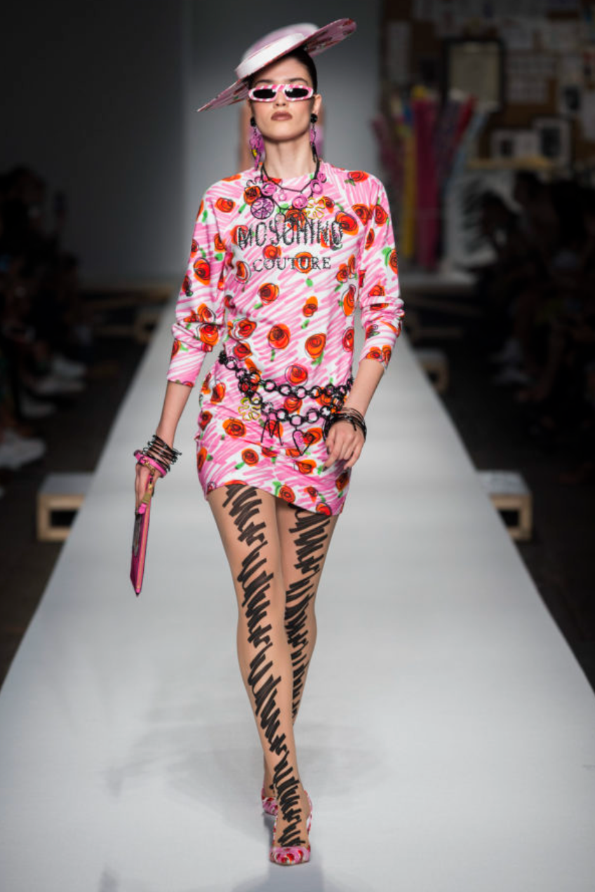 2019 Cotton Print T-Shirt Dress, Size 8