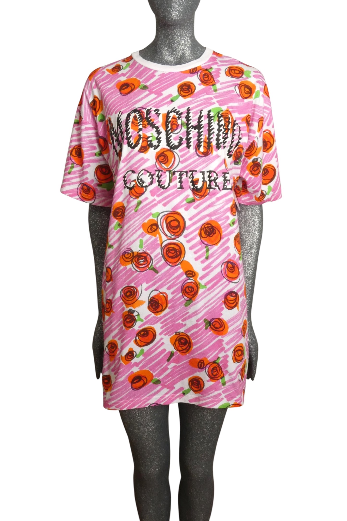 2019 Cotton Print T-Shirt Dress, Size 8