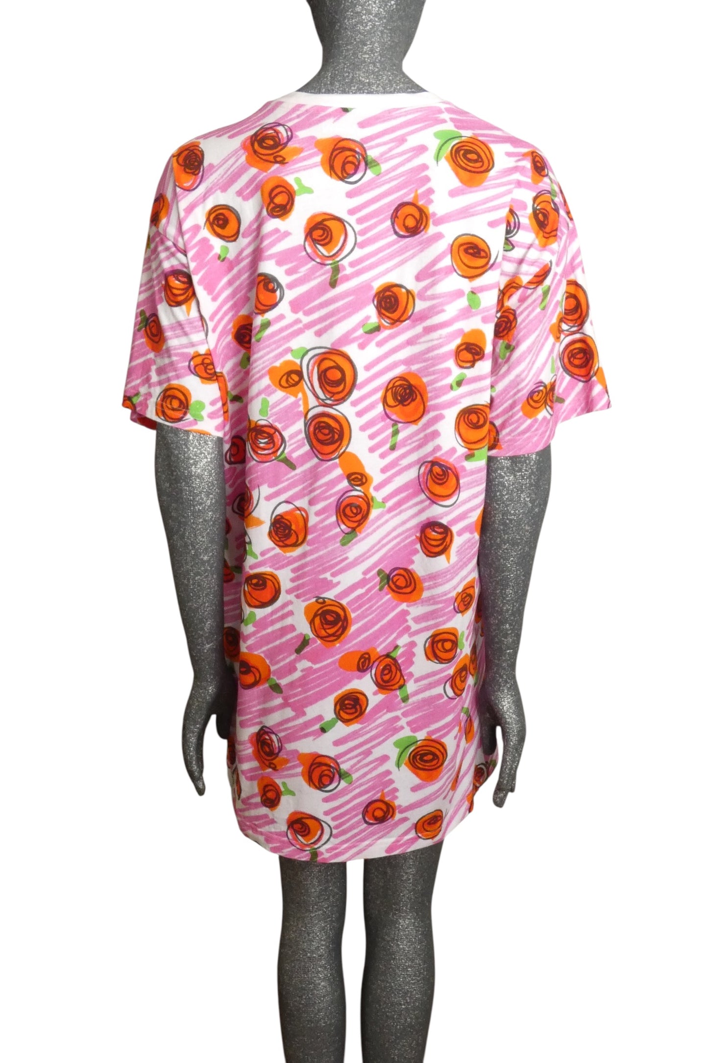 2019 Cotton Print T-Shirt Dress, Size 8