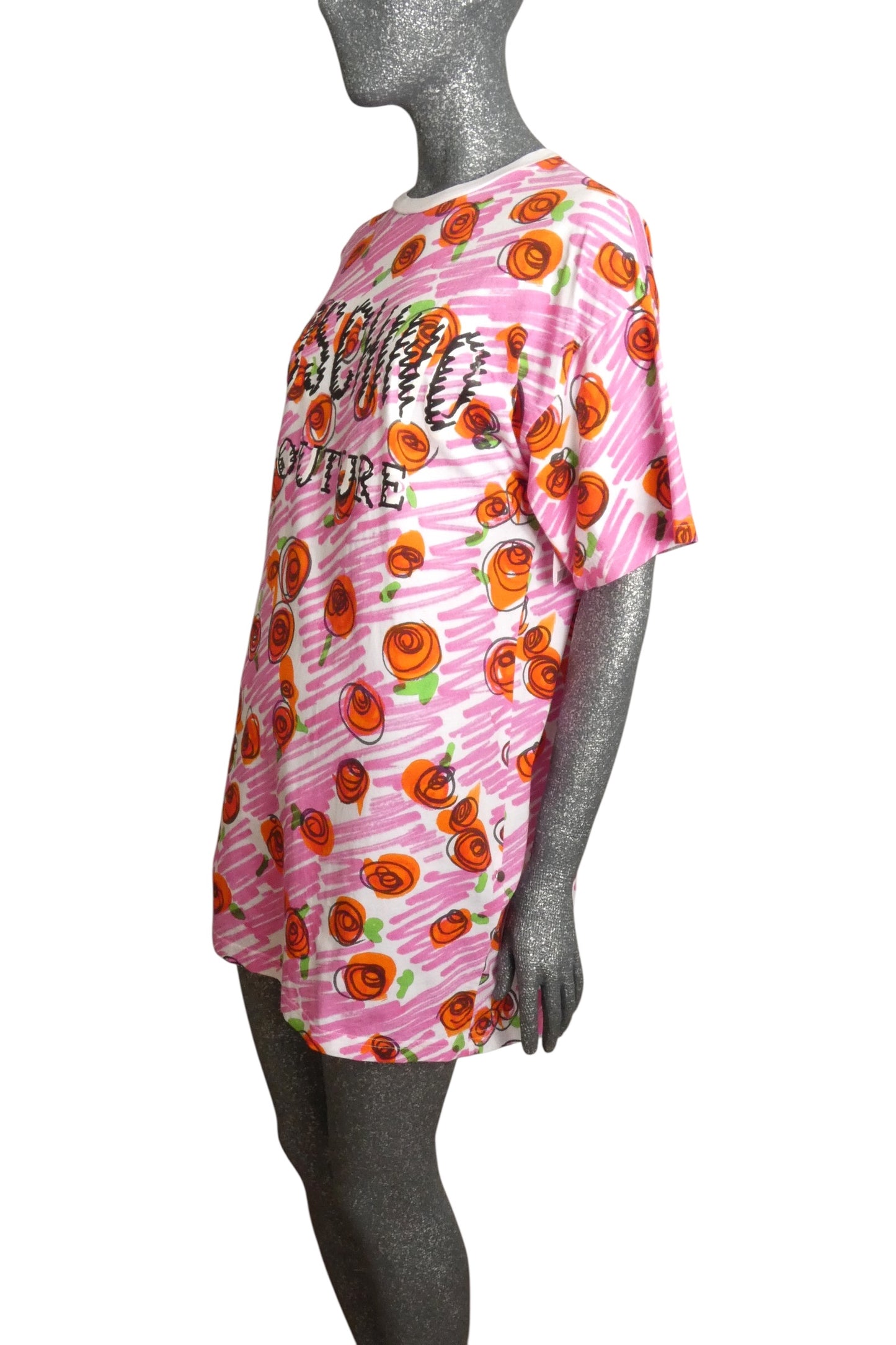 2019 Cotton Print T-Shirt Dress, Size 8