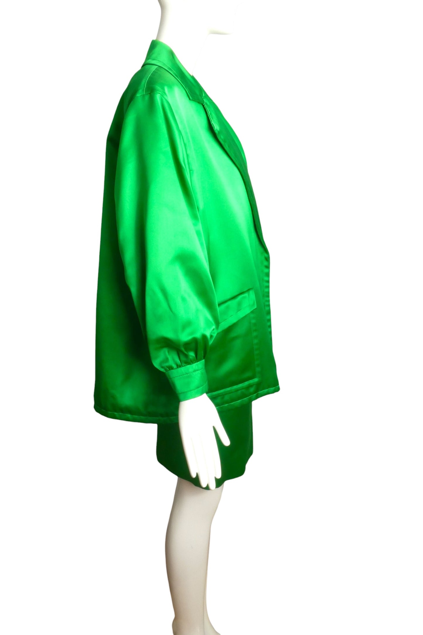 1988 Satin Coat Suit, Size-6