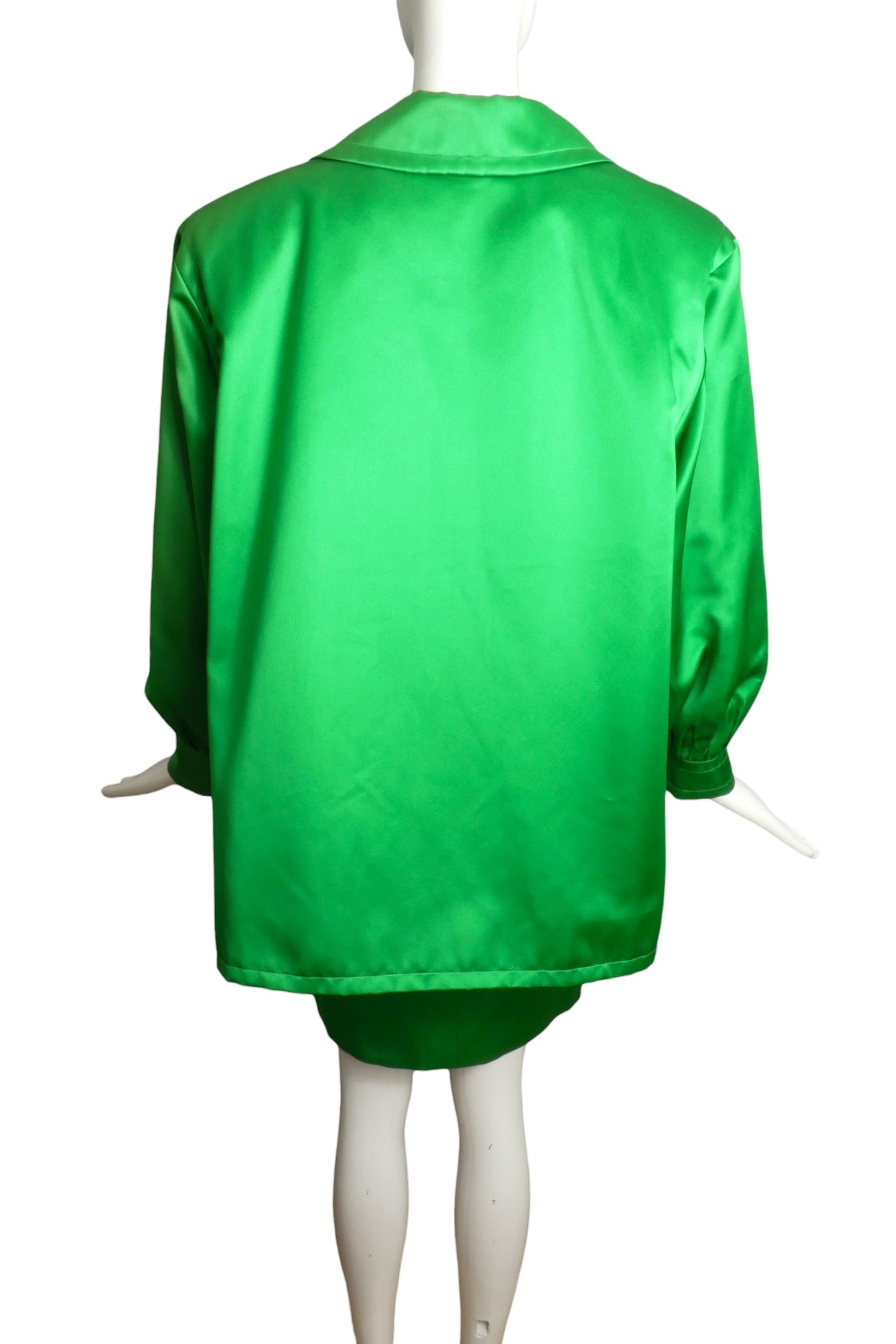 1988 Satin Coat Suit, Size-6
