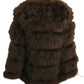 1970s Marabou Coat, Size-8
