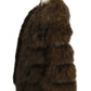 1970s Marabou Coat, Size-8