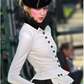 2003 Numbered Haute Couture Boucle & Velvet Blazer, Size 4