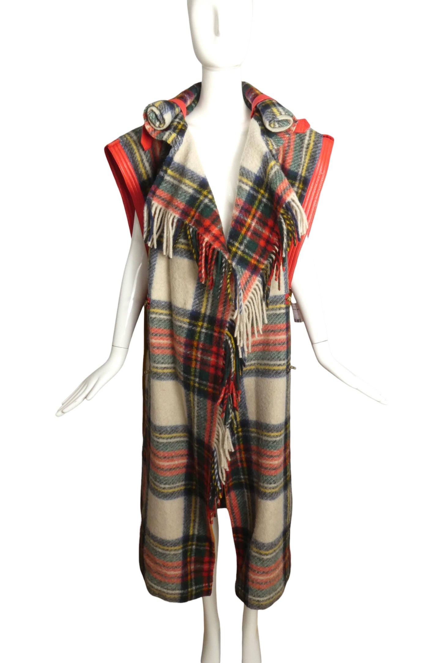 1983 Wool Blanket Coat, Size-10
