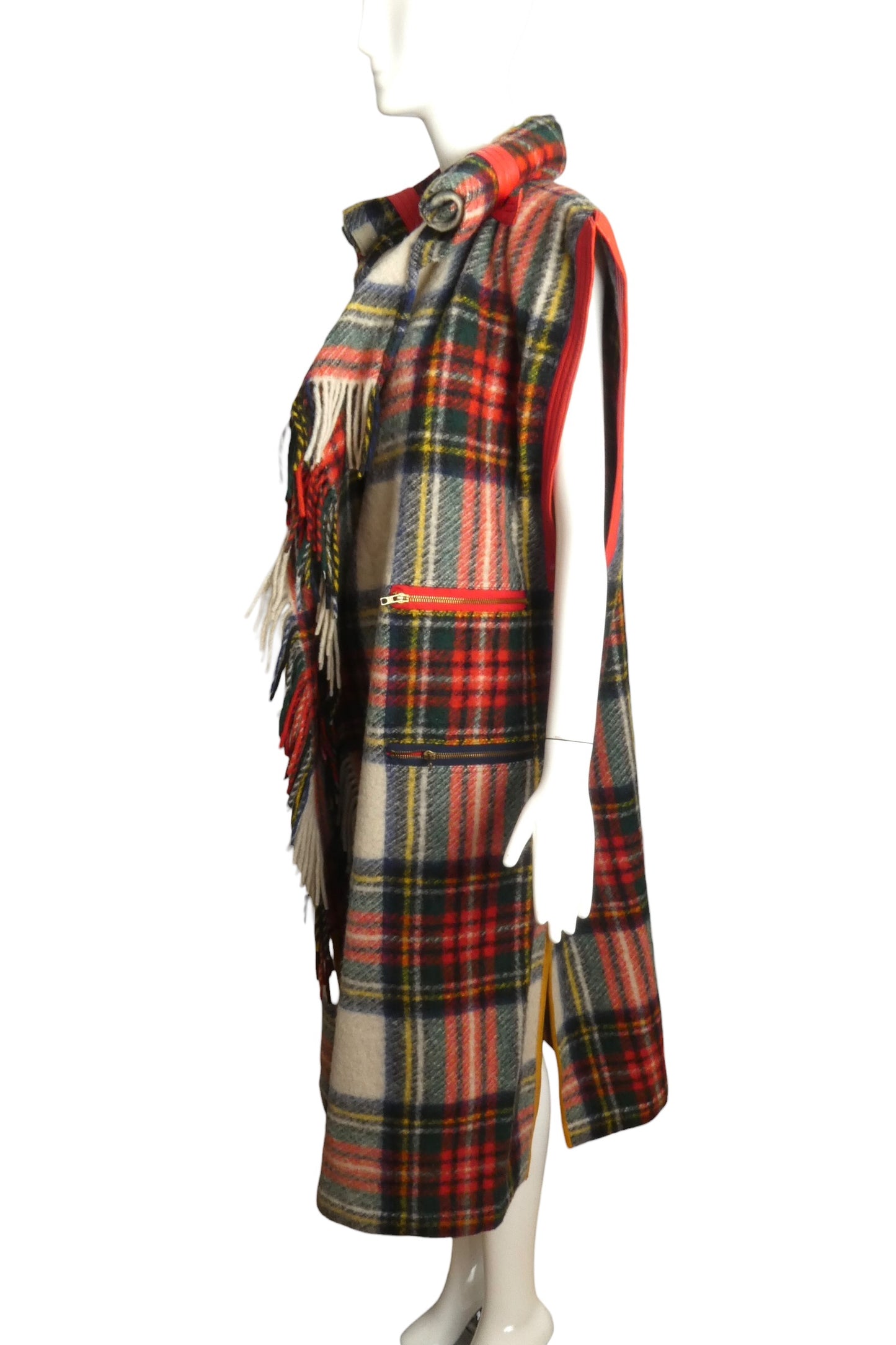 1983 Wool Blanket Coat, Size-10