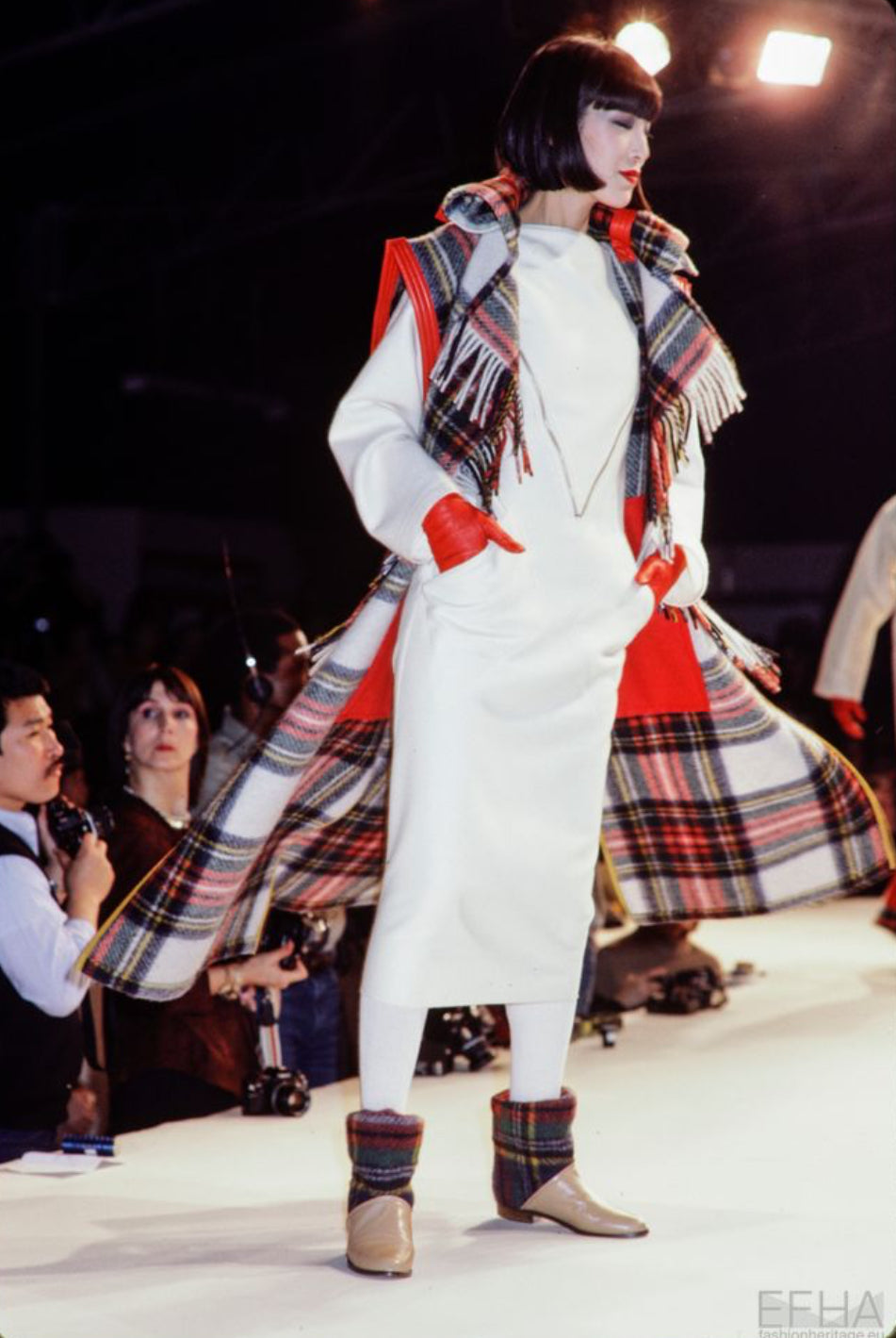1983 Wool Blanket Coat, Size-10