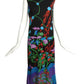 1973 Floral Print Maxi Dress, Size-4