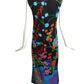 1973 Floral Print Maxi Dress, Size-4