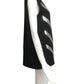 2011 Black Crepe & Mirror Appliqué Dress, Size 8