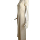 1990s Voided Knit Maxi Dress, Size-8