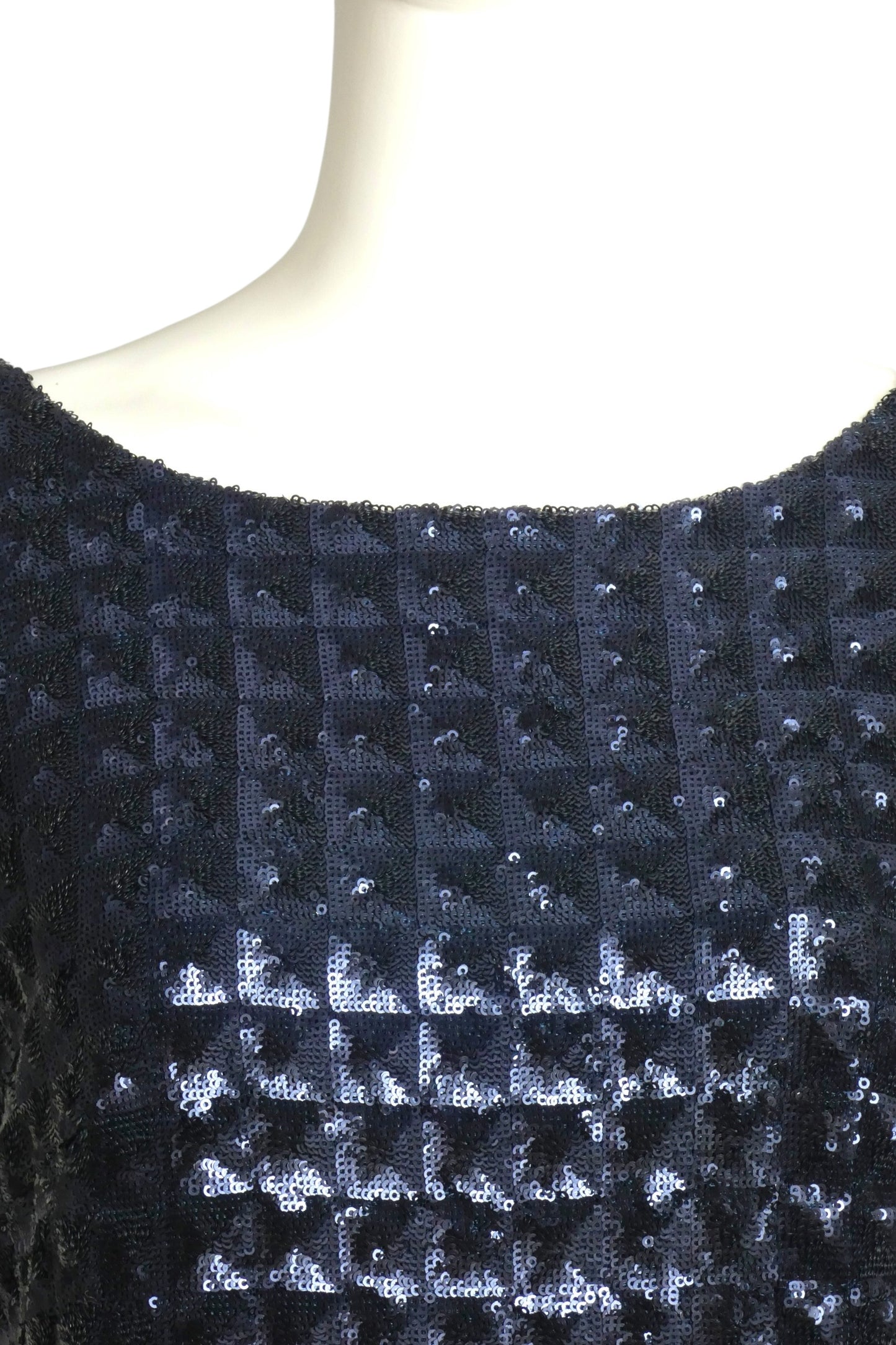 Sequin & Net Bubble Dress, Size-10